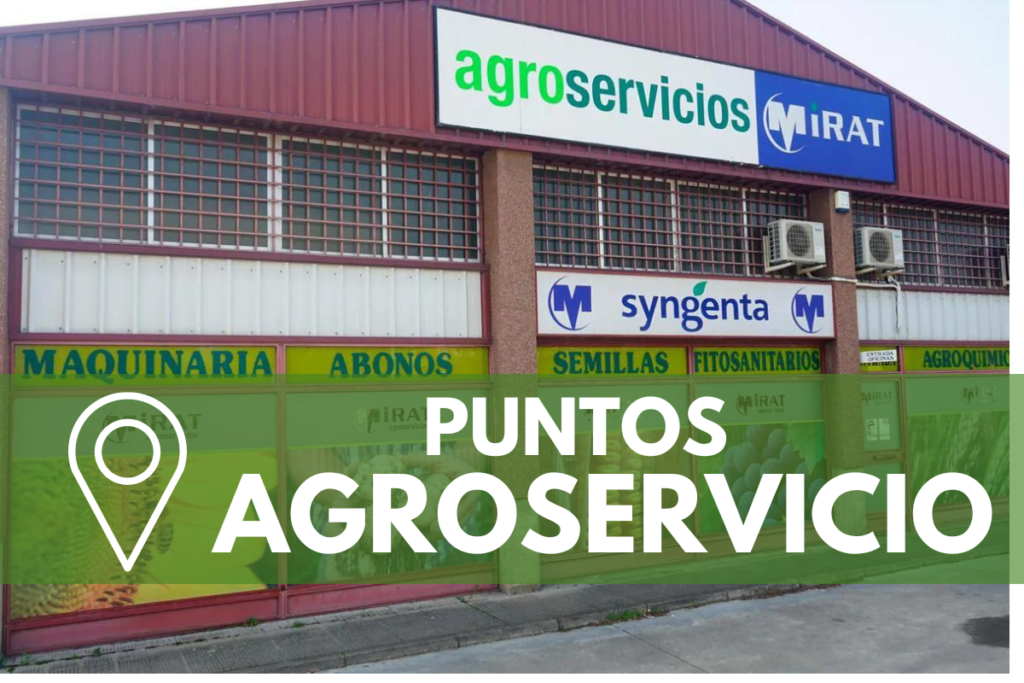 puntos agroservicio autorizados